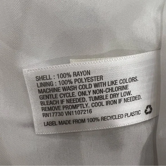 A New Day Floral A-Line Dress Women’s L - Picture 4 of 8